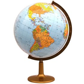  Globo 420 mm POLITICO + bandiere + fusi orari