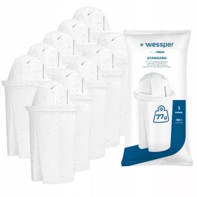    Inserto filtro per la caraffa Wessper aquaclassic STANDARD 10 pz.