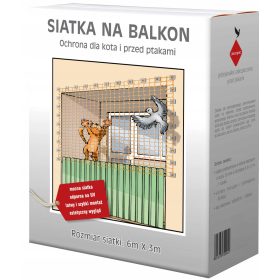  Rete di sicurezza Jacopic 6 m x 3 m beige