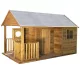 Casetta per bambini 4iQ Group, in legno, 12 m+