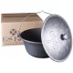  - PENTOLA IN GHISA 10,5l con COPERCHIO - ES-ER