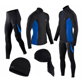    Completo allenamento sportivo antibatterico, felpa + pantaloni BERENS L