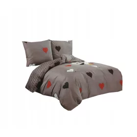   Set di Biancheria da Letto in Cotone Satinato 200x220 - Eleganza e Comfort