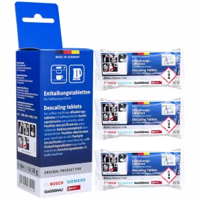   Decalcificante in pastiglie per macchine da caffè Bosch DECALCIFICANTE per macchine da caffè SIEMENS BOSCH