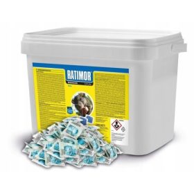   VELENO ULTRA FORTE PER TOPI, RATTI, RODITORI PASTA RATIMOR 5KG BRODIFACUM