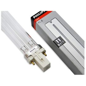  Lampada fluorescente compatta Philips TUV PL-S 11W/2P G23