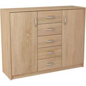    Cassettiera Matkam MATKAM2D5SSONOMA 109,3 x 35 x 85 cm rovere sonoma opaco