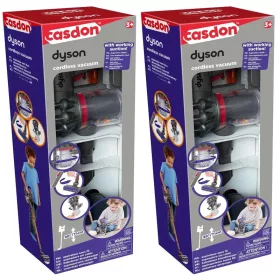   2 aspirapolvere wireless verticale Dyson per bambini con suono Casdon