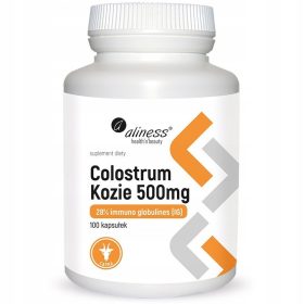   Colostrum di Capra Aliness 500 mg - Integratore Ricco di Immunoglobuline