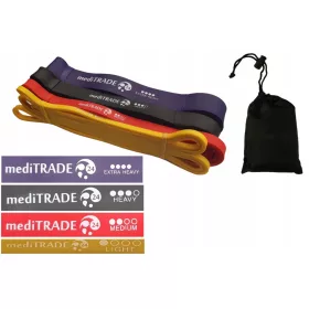  Fascia per esercizi mediTRADE24 3-39 kg 4 pz.