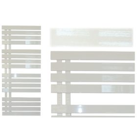    Radiatore da bagno ad acqua Alatus 528 W 500 x 1190 mm bianco