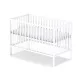  Letto in legno Bobas Magda, 60 x 120 cm, bianco