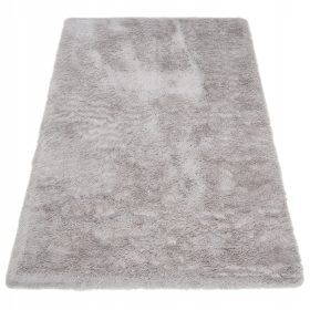  TAPPETO PELUCHE SHAGGY 120x170 MORBIDO FLUFFY bl