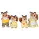  FAMIGLIE SYLVANIAN 4172 FIGURINE FAMIGLIA SCOIATTOLO