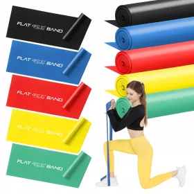  Fascia per esercizi 4fizjo 1-5 kg 5 pz.