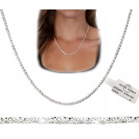    CATENA DA DONNA IN ARGENTO 925, COLLANA MARGARITA CON DIAMANTI, ARGENTO 925