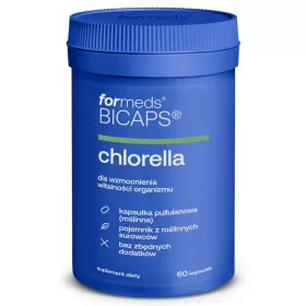   BI-CAPS CHLORELLA: Integratore Alimentare Naturale, 60 Capsule 