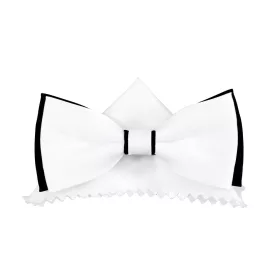  PAPILLON DA COMUNIONE BAMBINO, BIANCO, NERO