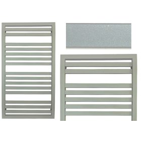    Radiatore da bagno ad acqua Hydro-Mat 588 W 530 x 980 mm cromo, grigio
