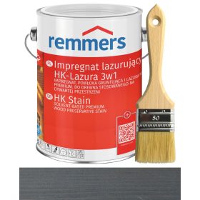   Remmers HK-Lazura 3in1 impregnazione per vetri in grafite 5 l
