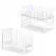  Letto in legno Skrzat STAŚ, 120 x 60 cm, bianco