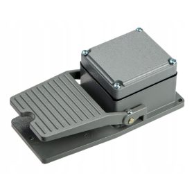 INTERRUTTORE PULSANTE PEDALE METALLO 15A P1BO