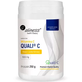   Vitamina C Quali®-C in Polvere, 250g - Formulazione Brevettata e Purezza Farmaceutica