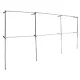 Scaffale da negozio 4,5x2m, appendiabiti, appendiabiti c1