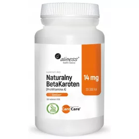   Beta Carotene Naturale 14 mg - ProVitamina A CaroCare® - 100 compresse VEGE 