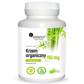   Integratore Alimentare di Silicio Organico da Germogli di Bambù, 100 Capsule Vegetali