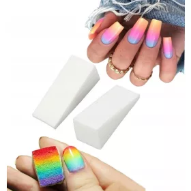  2 SPUGNE IN LATTICE PER DECORAZIONI CON OMBRE