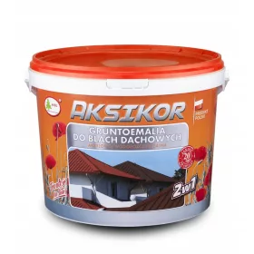 AKSIKOR VERNICE PER TETTO, LAMIERA DI ALLUMINIO ZINCATA, 10L