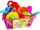 SET PENTOLE GRANDI PENTOLE CUCINA + CESTINO PL