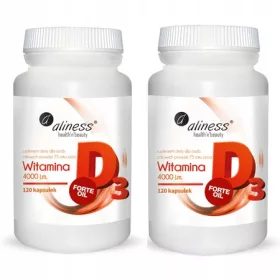   Aliness D3 FORTE 4000 IU Integratore di Vitamina D - 120 Capsule