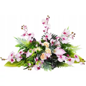    UN GRANDE mazzo di decorazioni per un cimitero, una tomba LIKE ALIVE