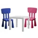  2 set mammut ikea 2 sedie tavolo
