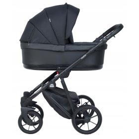    Vestin Nero Passeggino Multifunzione 3in1 + ECO Pelle + Seduta Cosmo