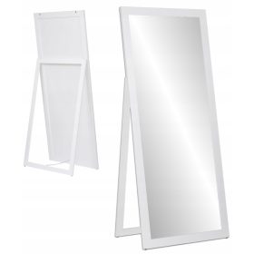  *SPECCHIO GRANDE DA APPOGGIO con cornice bianca 180x70