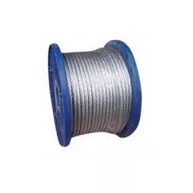 Corda, cavo, acciaio fi 5 mm, 100 metri