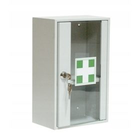   Cassetta di pronto soccorso in metallo con porta in vetro AP1/S