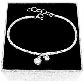  Bracciale celebrity cuori, argento 925 B31