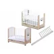  Letto in legno Skrzat Franek, 60 x 120 cm, bianco