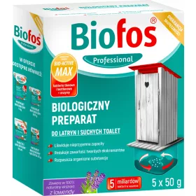  Preparato Biofos per latrine e toilette a secco 250 g