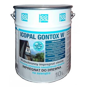 Impregnante per legno Icopal Gontox W 10 l, incolore