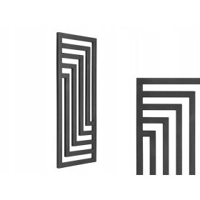  100x40 ARGENTO decorativo NERO perlato/RAL