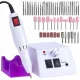 Fresa per unghie Set polvere per manicure e pedicure 12 W