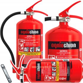 Estintore GP 6x ABC 6kg + supporto Macchina TIR per autobus