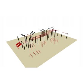  BARRA PER TRAZIONI MEGA PARK STREET WORKOUT