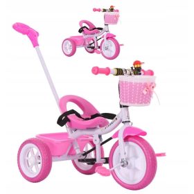  Bicicletta triciclo GuGu Bobas B5F7-037-R Bianco, Rosa