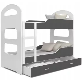 Letto a castello Eurotel Dominik 80 x 160 cm bianco